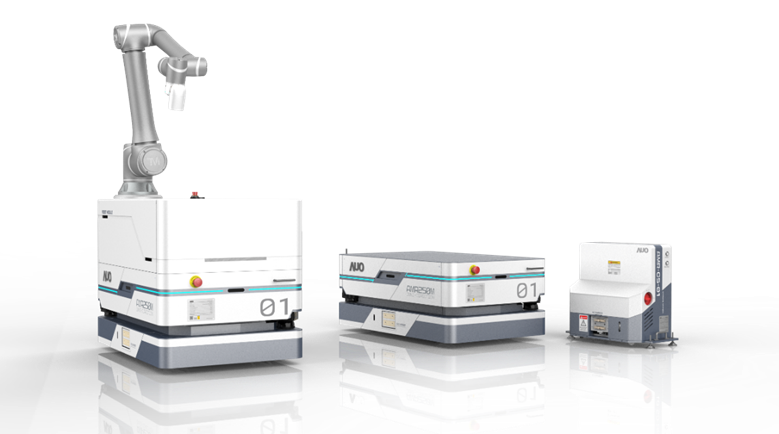 ng28南宫相信品牌力量數位開發的自主式移動機器人（AMR250M），搭配全向輪並結合AI演算法、2D LiDAR、3D攝影機等技術，協助客戶實現產線全自動化